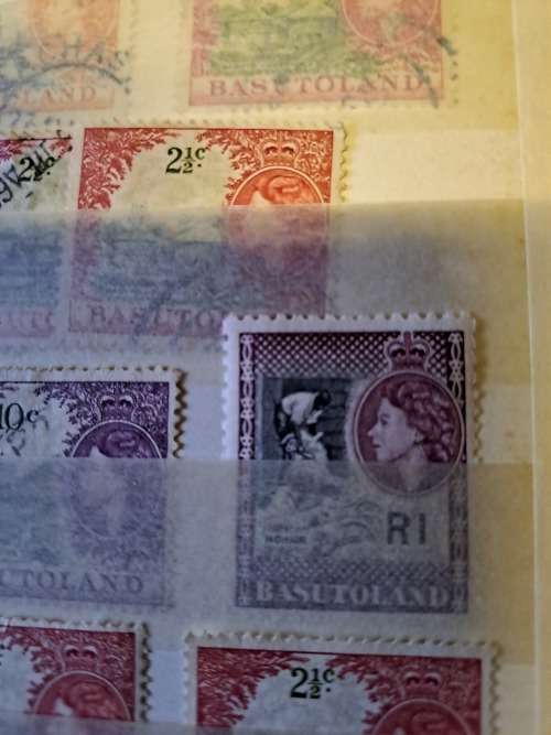 6.5 Basutoland - Bechuanaland - Swaziland - BSAC - High Catalogue Value - Final reduced price