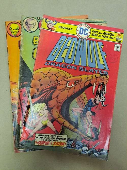 Beowulf & Beyond the Grave - 3 Comics - Reduced price