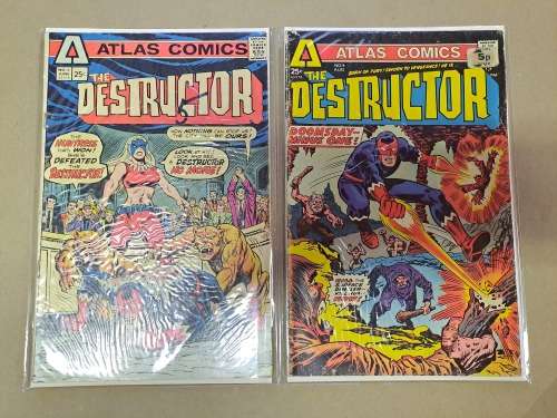 The Destructor - 2 Vintage Comics