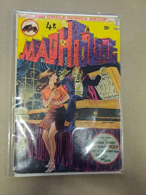3 Vintage Comics - Madhouse & Man-Thing