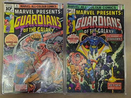 Guardians of the Galaxy - Vintage Comics - Reduced price