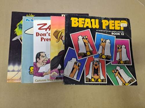5 Comedy Books including Zapiro