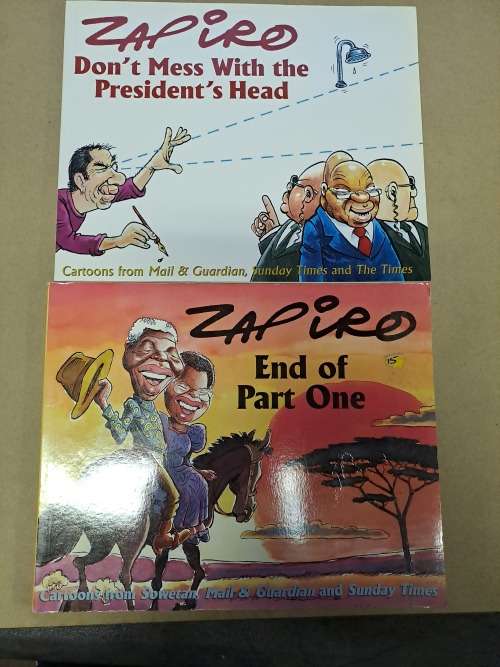 5 Comedy Books including Zapiro