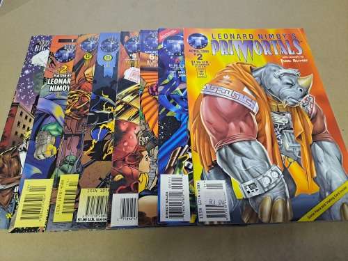8 Primortals Comics