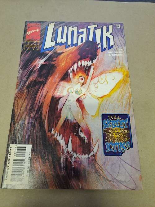 3 Comics - Love and Rockets - Lunatik - Lust of the Nazi Weasel Women