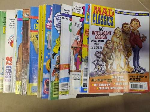 18 Mad Magazines including Super Specls