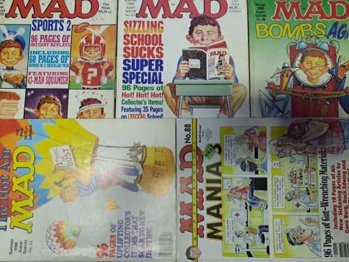 18 Mad Magazines including Super Specls