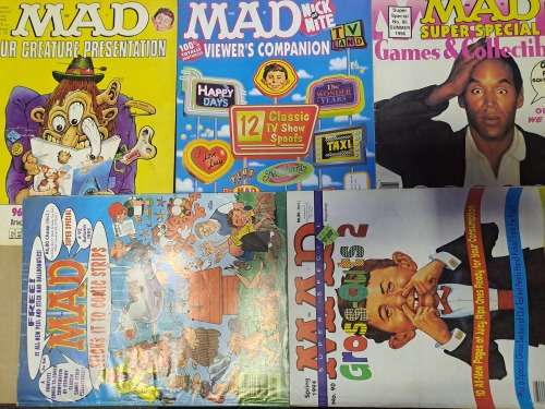 18 Mad Magazines including Super Specls