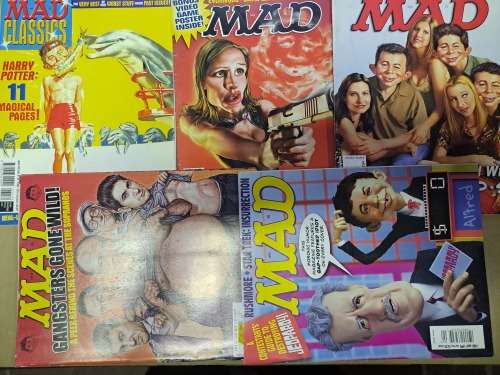 9 Mad Magazines