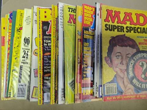 22 Mad Magazines - some old classics
