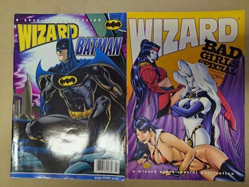 22 Wizard Magazines