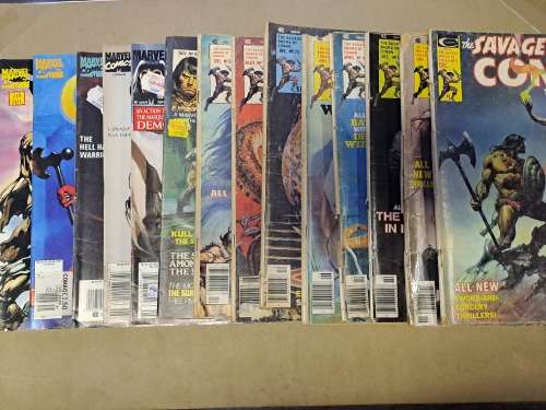 The Savage Sword of Conan - 14 Large Comics