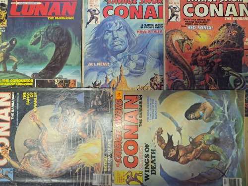 The Savage Sword of Conan - 14 Large Comics