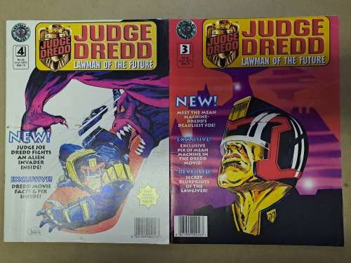 Judge Dredd - 8 Large Comics