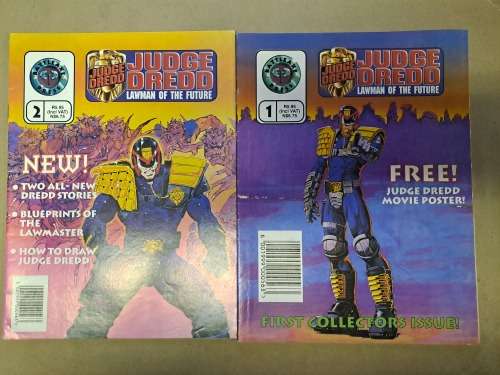 Judge Dredd - 8 Large Comics