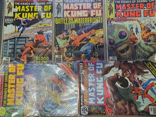 Master of Kung-fu - 39 Vintage Comics - Reduced price