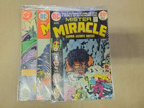 Mister Miracle - 3 Vintage Comics