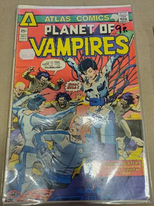 Planet of Vampires - 1975 Vintage Comic - Reduced price