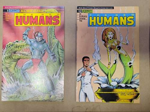 New Humans - 2 Comics