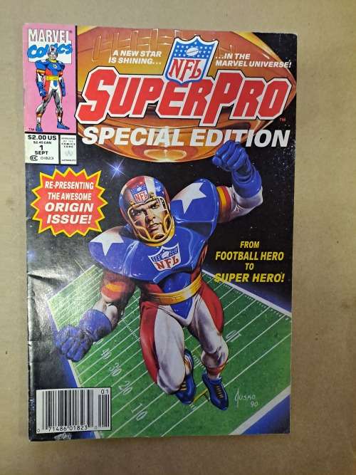 New Warriors + NFL Superpro 1st Issue - 2 Comics