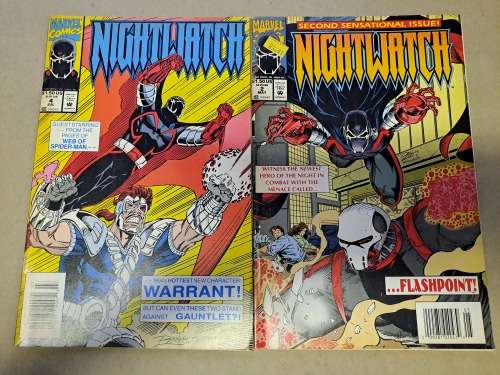 Nightwatch - 4 Comics including the 1st issue