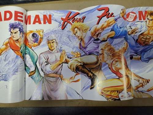 Oriental heroes Comic with poster