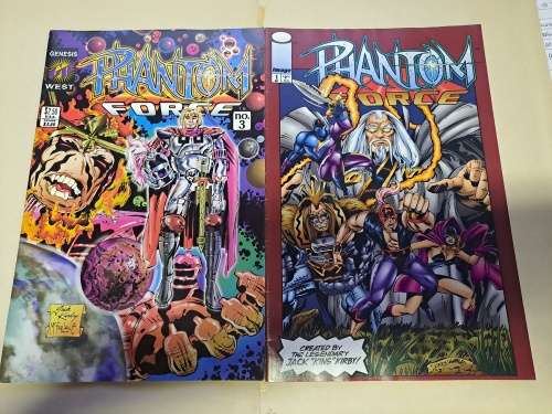 Phantom Force - 2 Comics