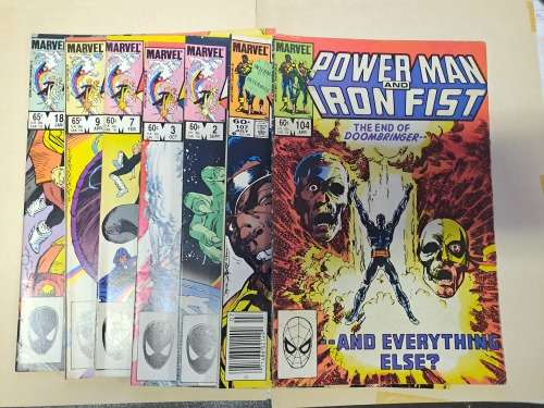 Power Pack + Power Man & Iron fist - 7 Comics