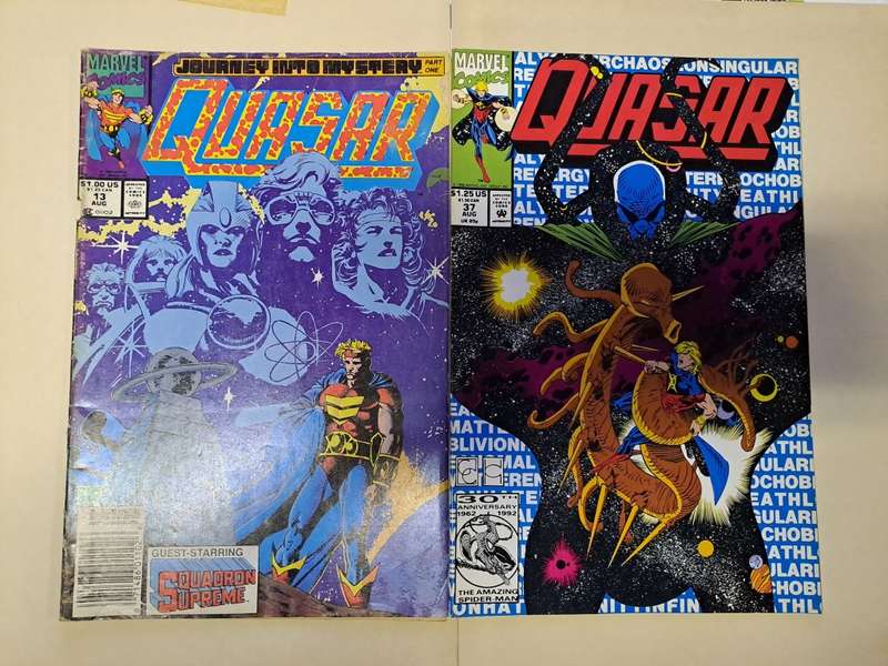 Quasar - 2 Comics