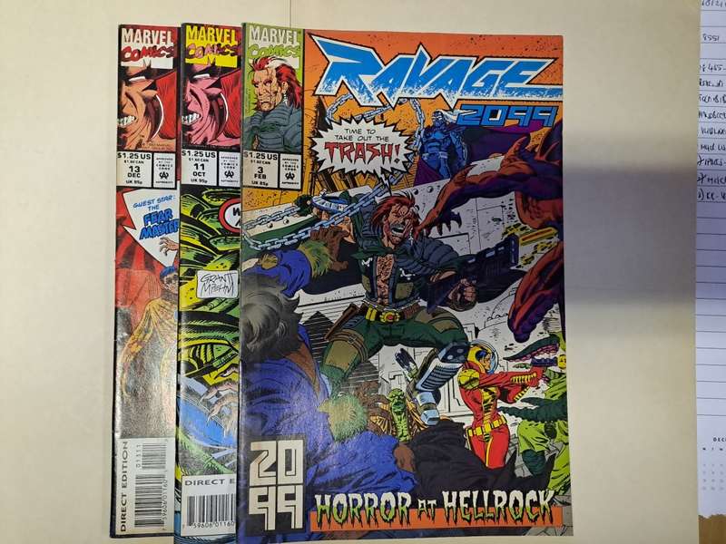 Ravage 2099 - 3 Comics