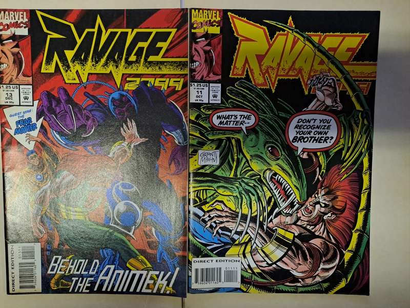 Ravage 2099 - 3 Comics