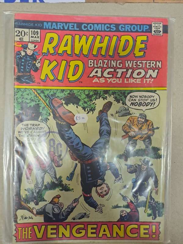 Rawhide Kid - 7 Vintage Comics - Final Reduced price