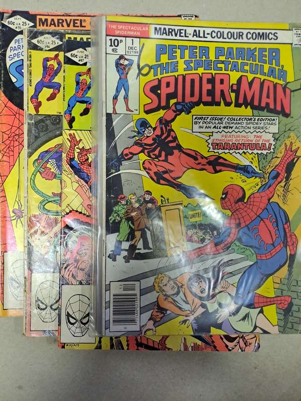 Spider-Man - 4 Vintage Comics