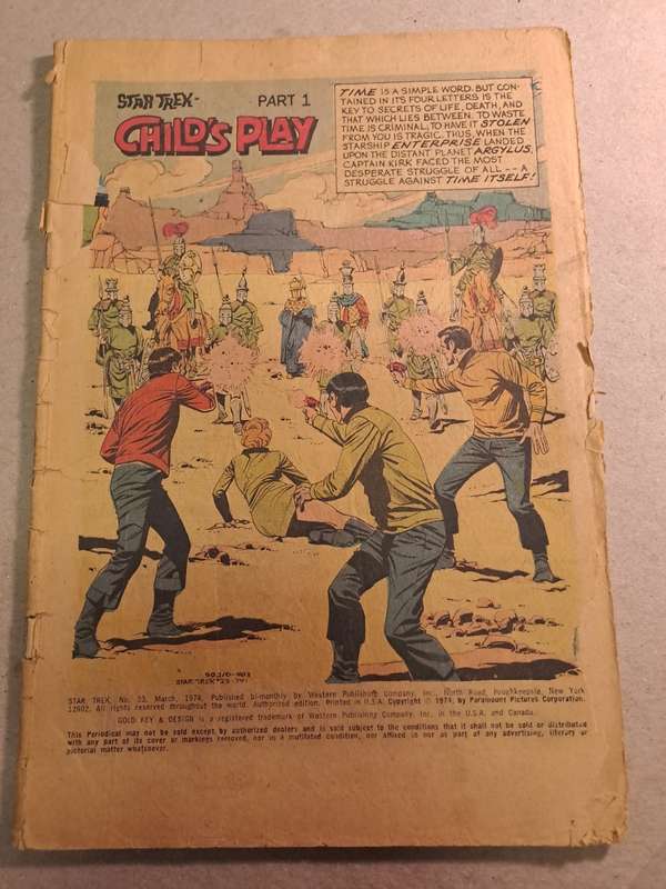 Star Trek - 2 Vintage Comics - Reduced price