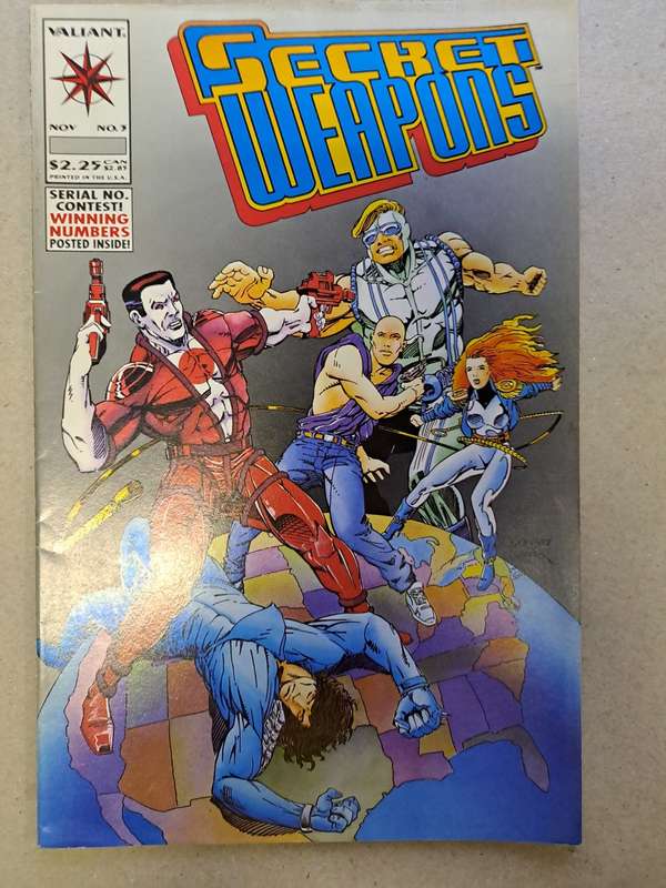 Secret Weapons - 4 Comics