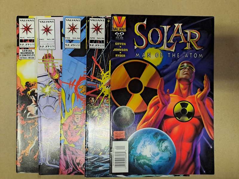 Solar - 5 Comics