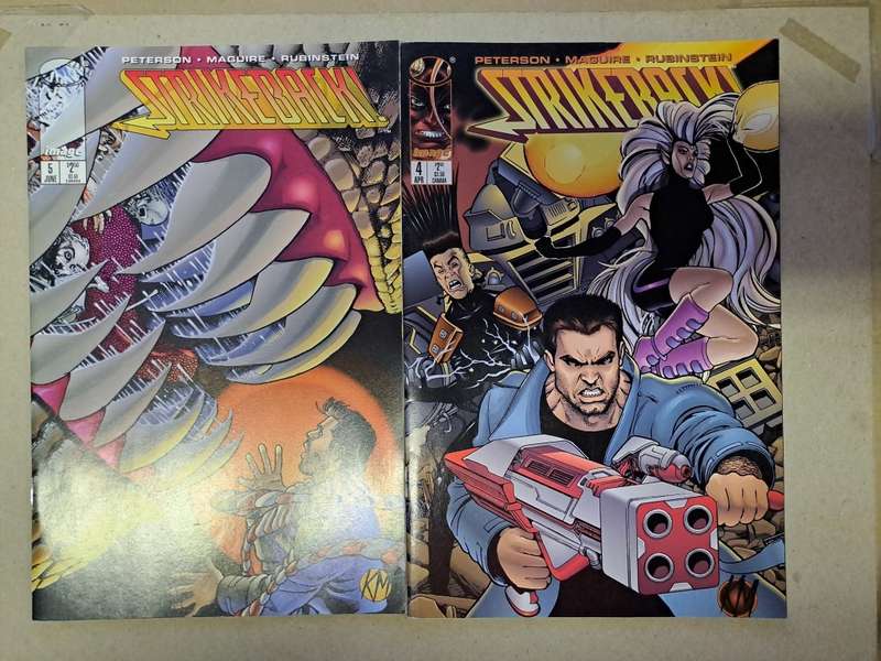Strikeback - 5 Comics