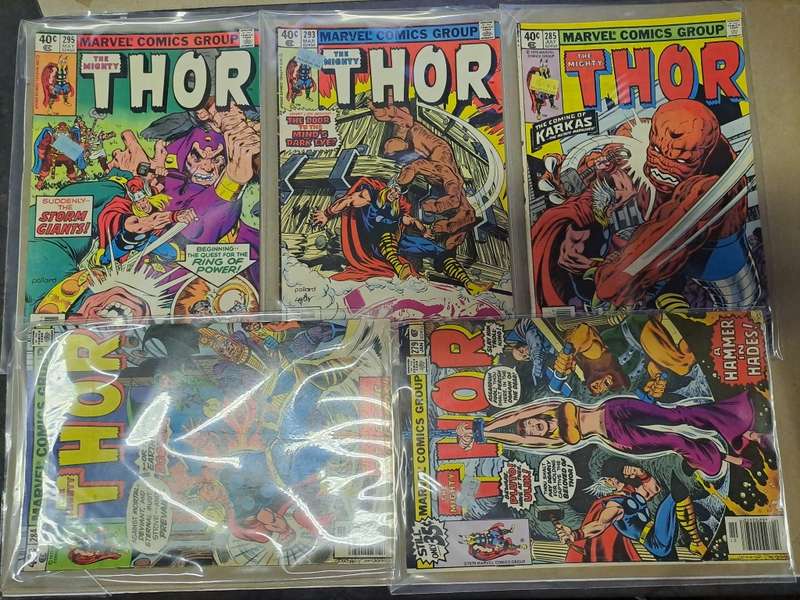 Thor - 32 Vintage Comics - Final Reduced price