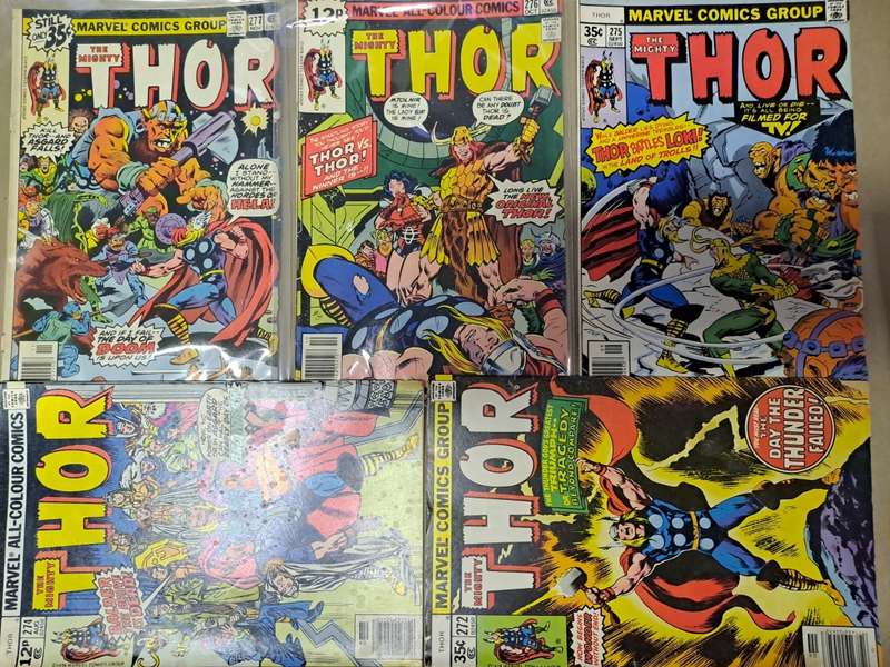Thor - 32 Vintage Comics - Final Reduced price