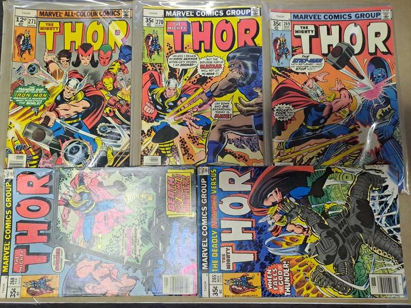 Thor - 32 Vintage Comics - Final Reduced price