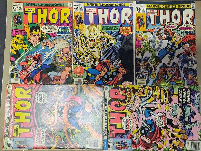 Thor - 32 Vintage Comics - Final Reduced price
