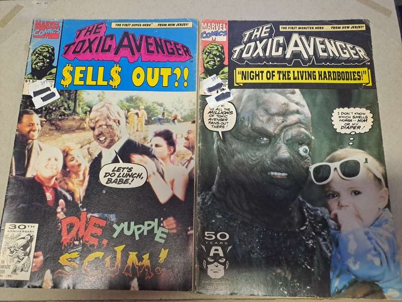 The Toxic Avenger - 3 Comics