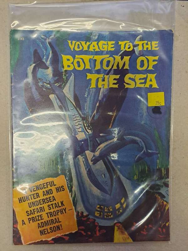 Voyage to the Bottom of the Sea - 2 Vintage Comics - Reduced price