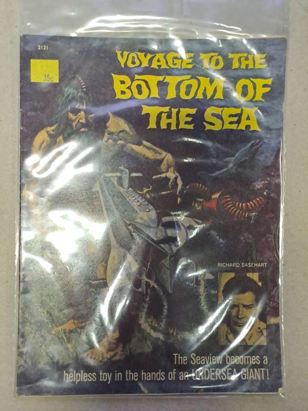 Voyage to the Bottom of the Sea - 2 Vintage Comics - Reduced price