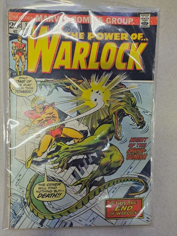 Warlock - 3 Vintage Comics - Reduced price