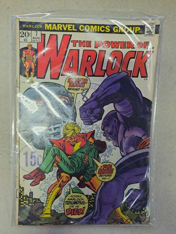 Warlock - 3 Vintage Comics - Reduced price