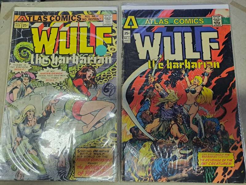 Wulf - 2 Vintage Comics - Reduced price