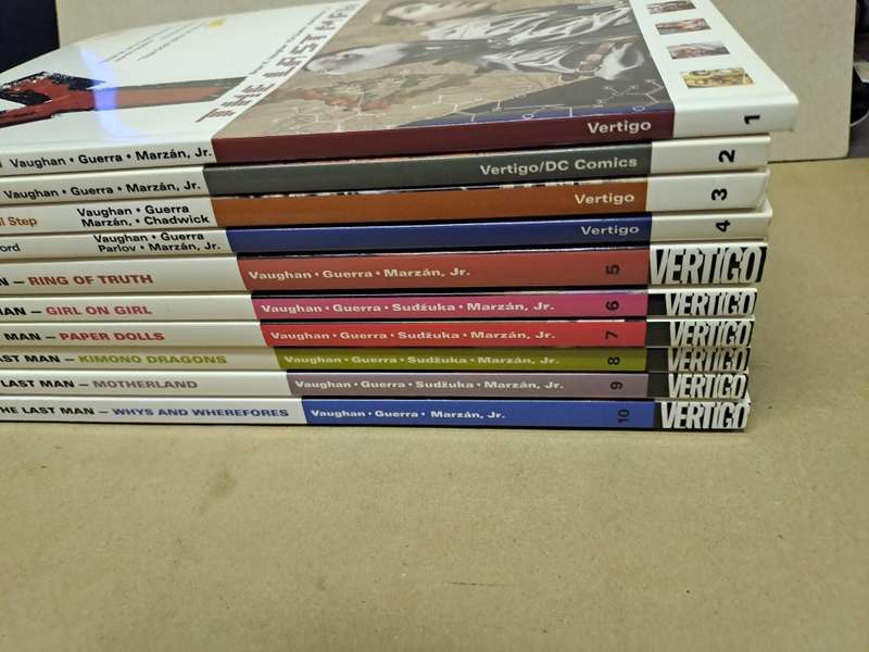 Y the last man - 10 Graphic Novels