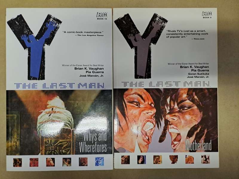 Y the last man - 10 Graphic Novels