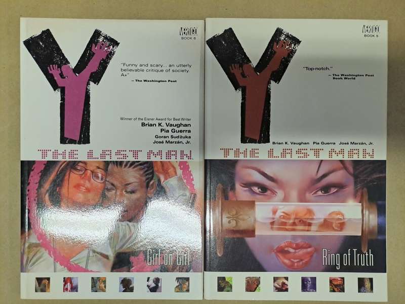 Y the last man - 10 Graphic Novels